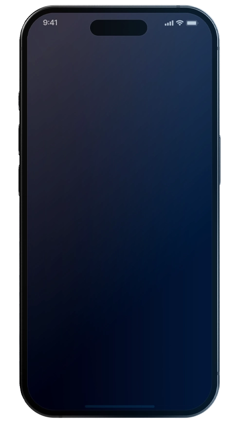 Mobile Handelsoberfläche von Trifinorses